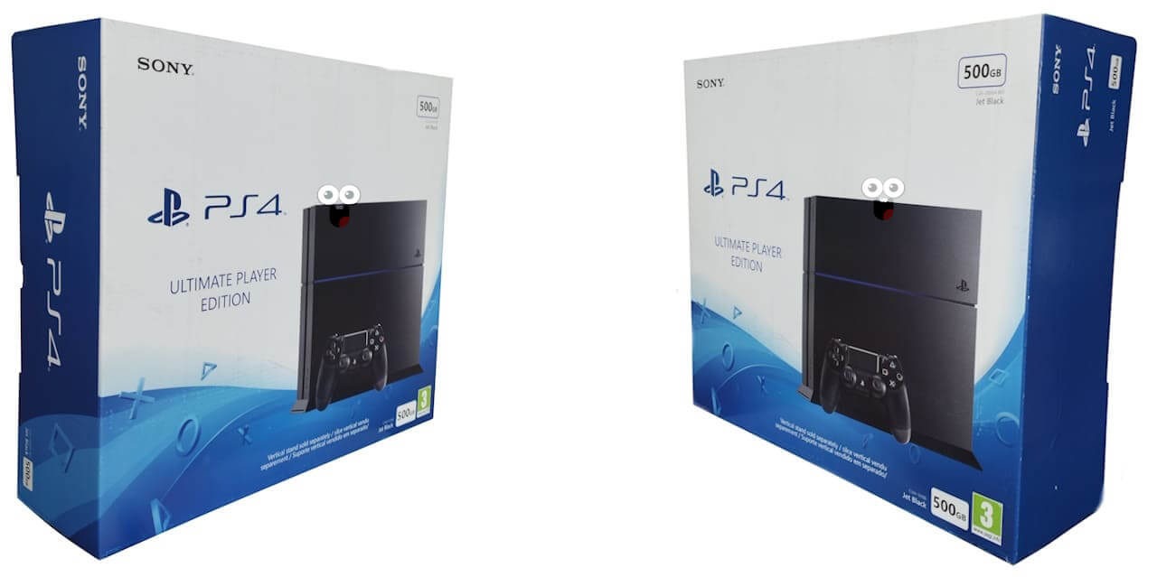 جعبه آکبند PS4 فت 500 گیگ