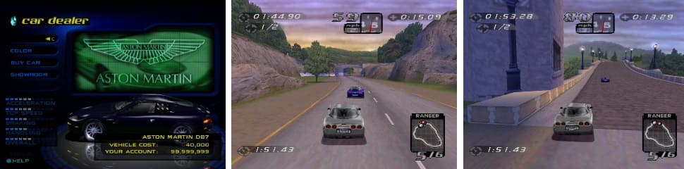 NEED FOR SPEED HIGH STAKES FOR PS1