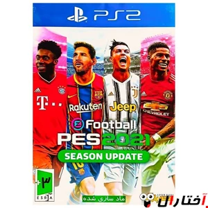 بازی فوتبال eFootball 2021 برای PS2 نشر عصر بازی