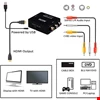 نحوه استفاده از MINI تبدیل RCA به HDMI 