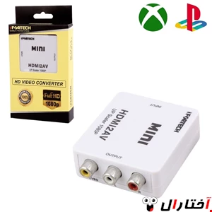 تبدیل HDMI به سه فیش برند IFORTECH مدل MINI مناسب کنسول بازی