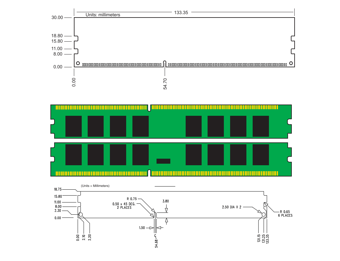 رم 8 گیگ کامپیوتر DDR3 کینگستون مدل KVR16N11/8 PC3-12800