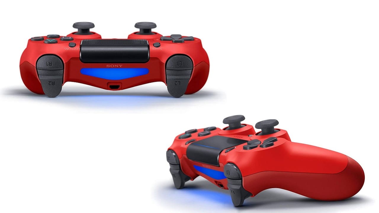 دسته فیک PS4 طرح قرمز