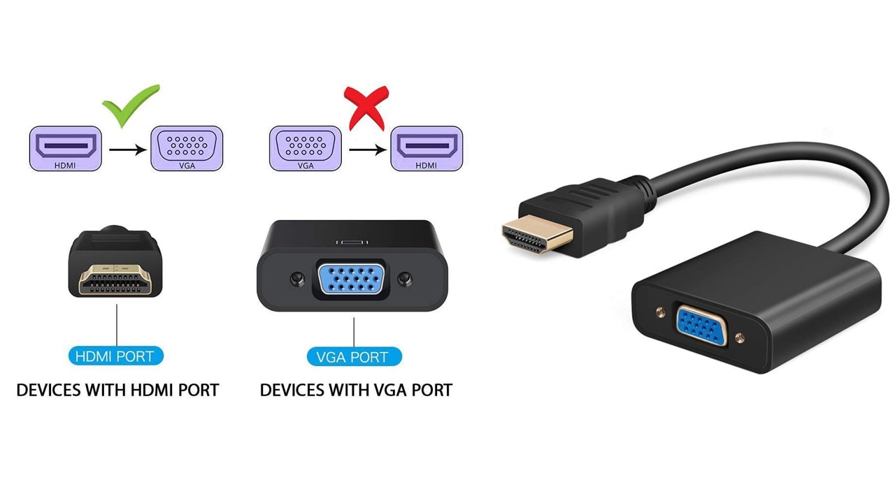 تبدیل  HDMI به VGA