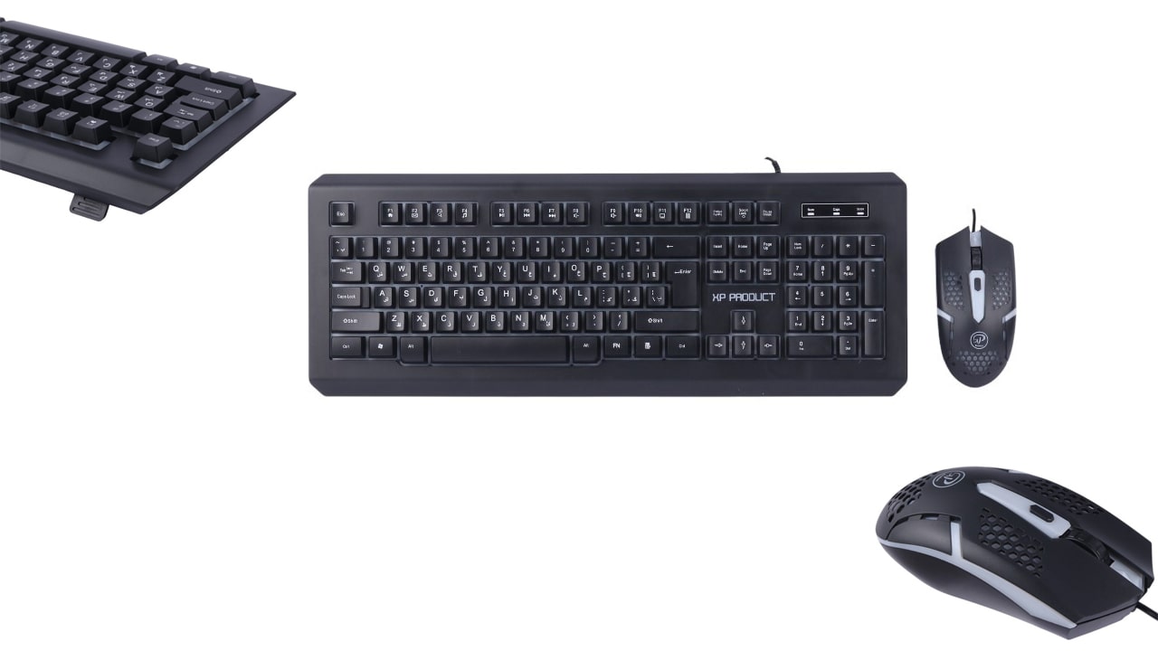 ست کیبورد و موس گیمینگ XP-12300R