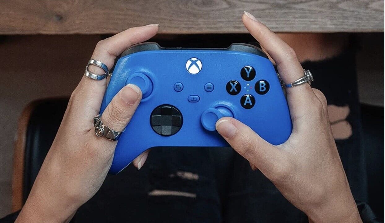 xbox series x s controller blue