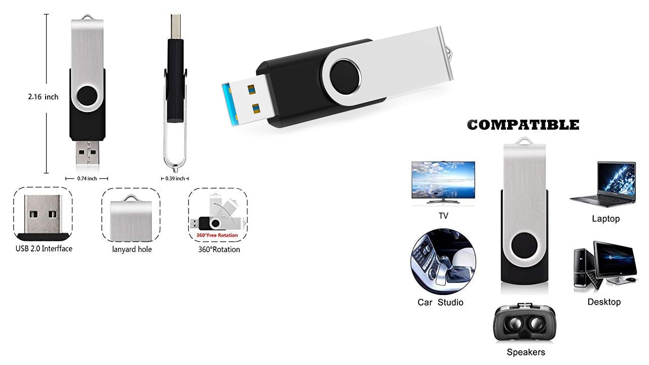 فلش هایک سمی 128 گیگ مدل Rotary M200s-USB 3.0
