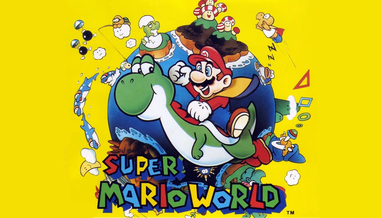 بازی super mario world پلی استیشن 2