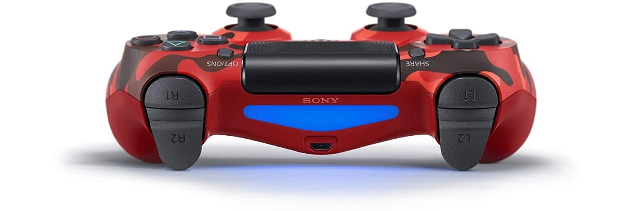 PlayStation 4 High Copy Controller Red Camouflage 