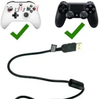 کابل شارژ اورجینال دسته پلی استیشن 4 و ایکس باکس وان کابل شارژ اورجینال دسته پلی استیشن 4 و ایکس باکس وان