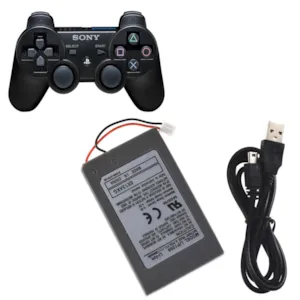 باتری دسته PS3 مدل LIP1359 ظرفیت 1800 به همراه کابل شارژ باتری دسته PS3 مدل LIP1359 ظرفیت 1800 به همراه کابل شارژ