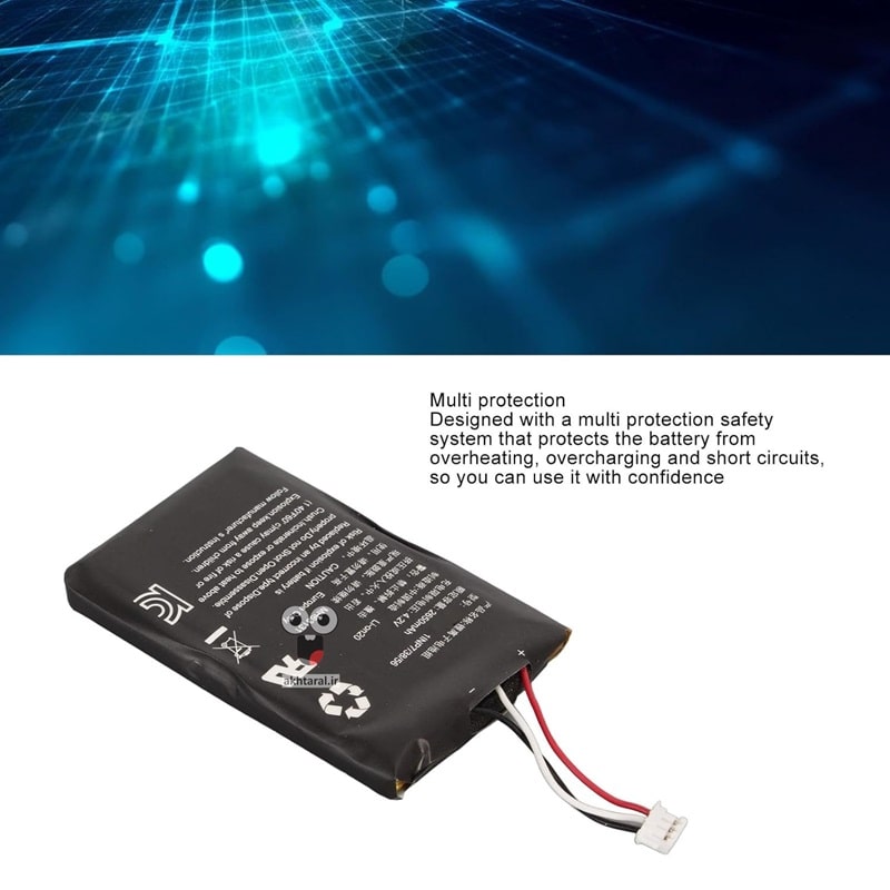 باتری دسته ps5 مدل PS5-N2 به همراه پیچ گوشتی آهنربایی