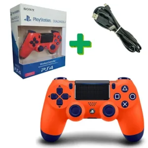 دسته نارنجی کنسول PS4 (های کپی) دسته نارنجی کنسول PS4 (های کپی)