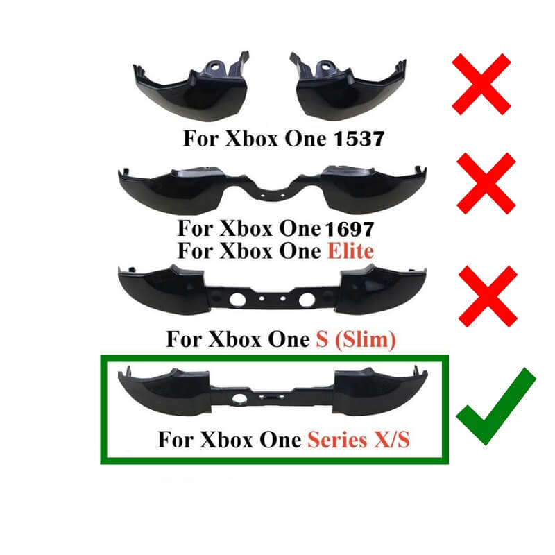 سازگاری دکمه های LB و RB دسته xbox series s x