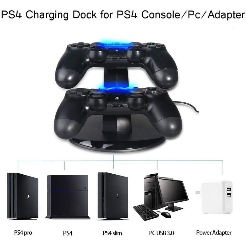 پایه نگه دارنده و شارژر دسته ps4