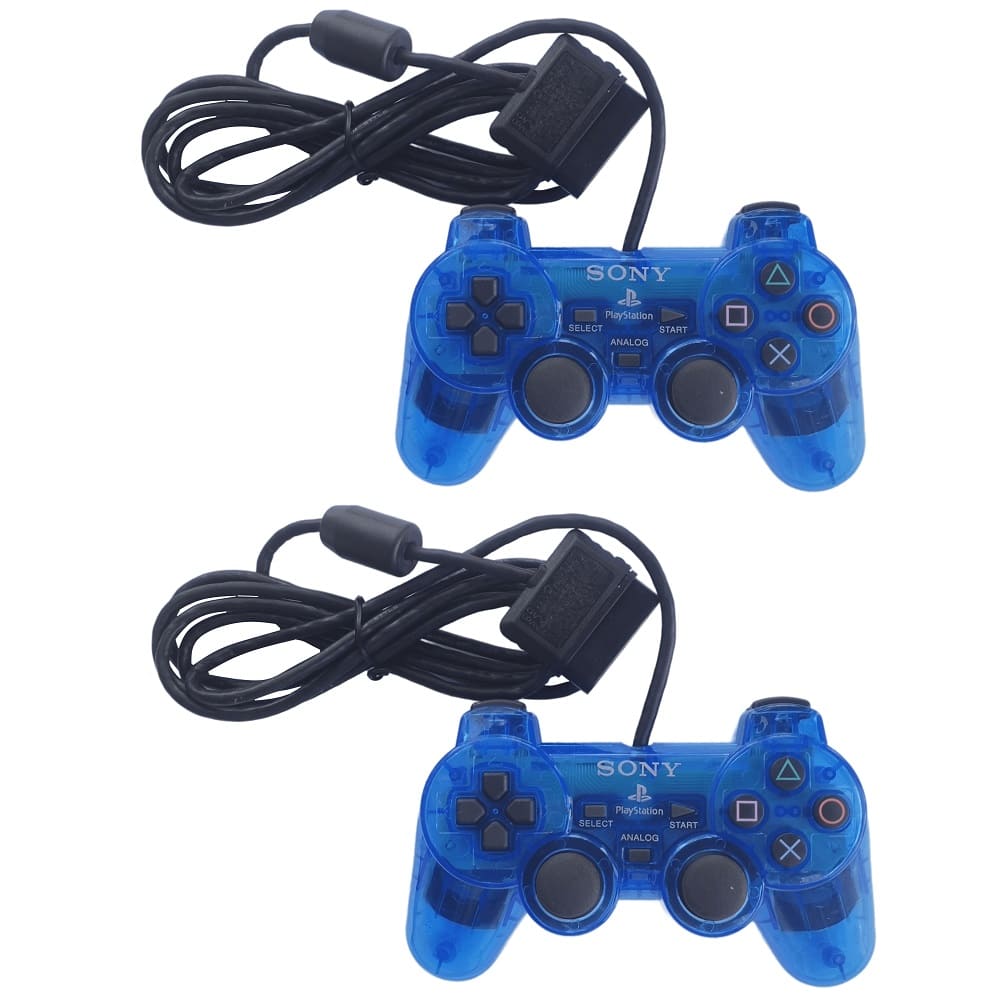 دسته ps2 آبی بسته دو عددی