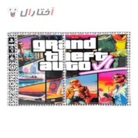 برچسب PS2 اسلیم طرح GTA VI برچسب PS2 اسلیم طرح GTA VI
