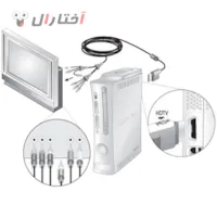 کابل Xbox 360 Component HD AV کابل Xbox 360 Component HD AV