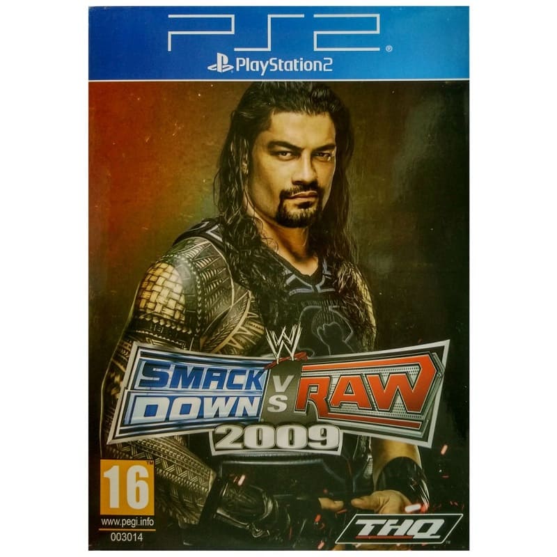 بازی کشتی کج 2009 اسمکدان در برابر راو ps2