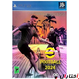 بازی PES 2024 برای PS2 نشر جی بی گیم