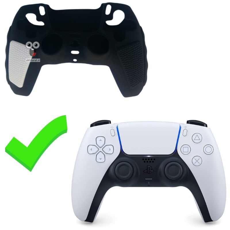 روکش محافظ دسته PS5 مدل ضخیم کد 5