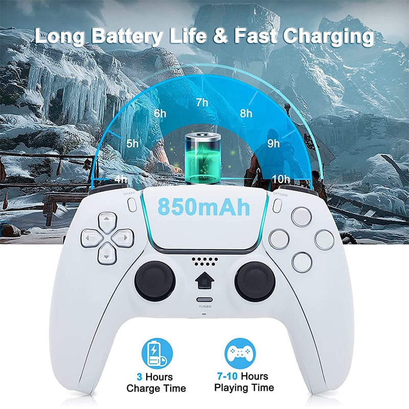 مشخصات باتری دسته ps4 طرح ps5