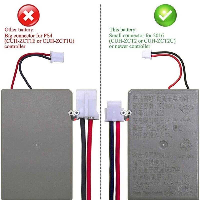 تفاوت بین باتری های دسته پی اس 4 اسلیم و فت