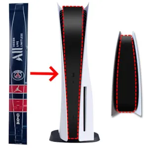 برچسب ضد خش فریم PS5 طرح پاریسن ژرمن