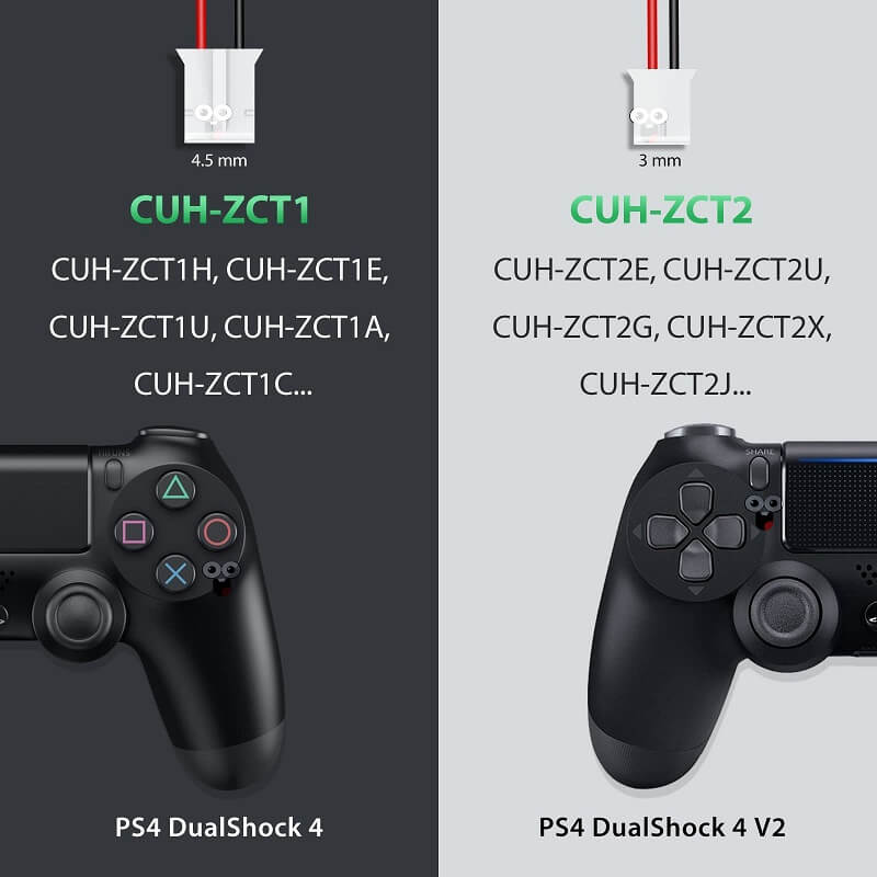 تفاوت بین باتری های دسته پی اس 4 اسلیم و فت