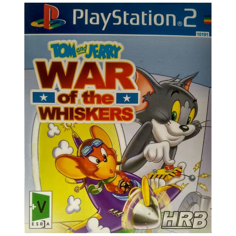 بازی تام و جری در جنگ ویسکرها مناسب پلی استیشن 2