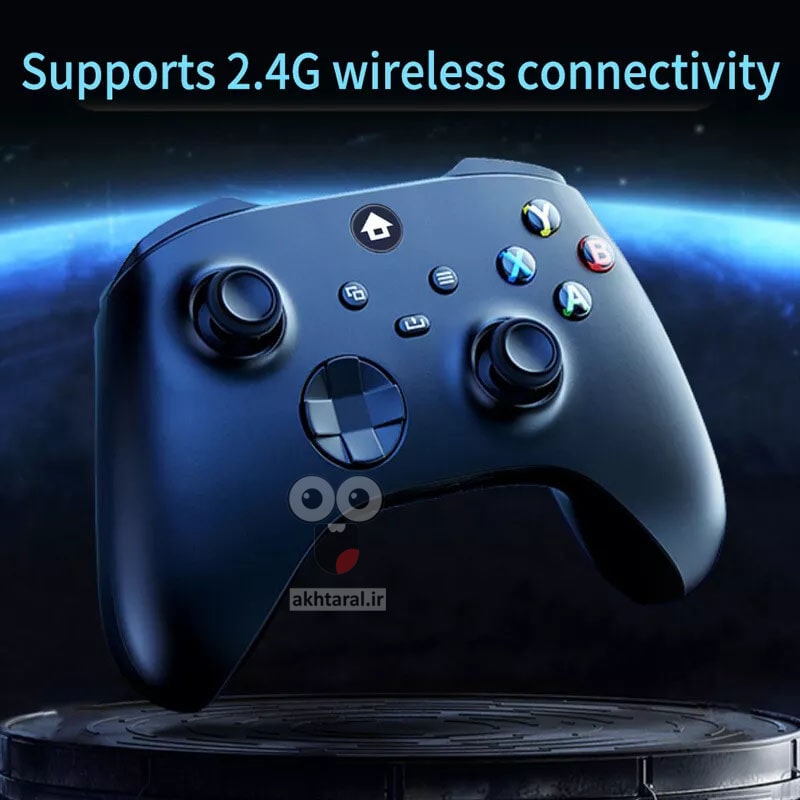 دسته فیک ایکس باکس سری اس و ایکس رنگ مشکی (چند کاره)