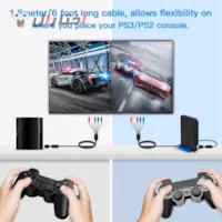 سیم افزایش کیفیت تصویر ps2 و ps3 سیم افزایش کیفیت تصویر ps2 و ps3