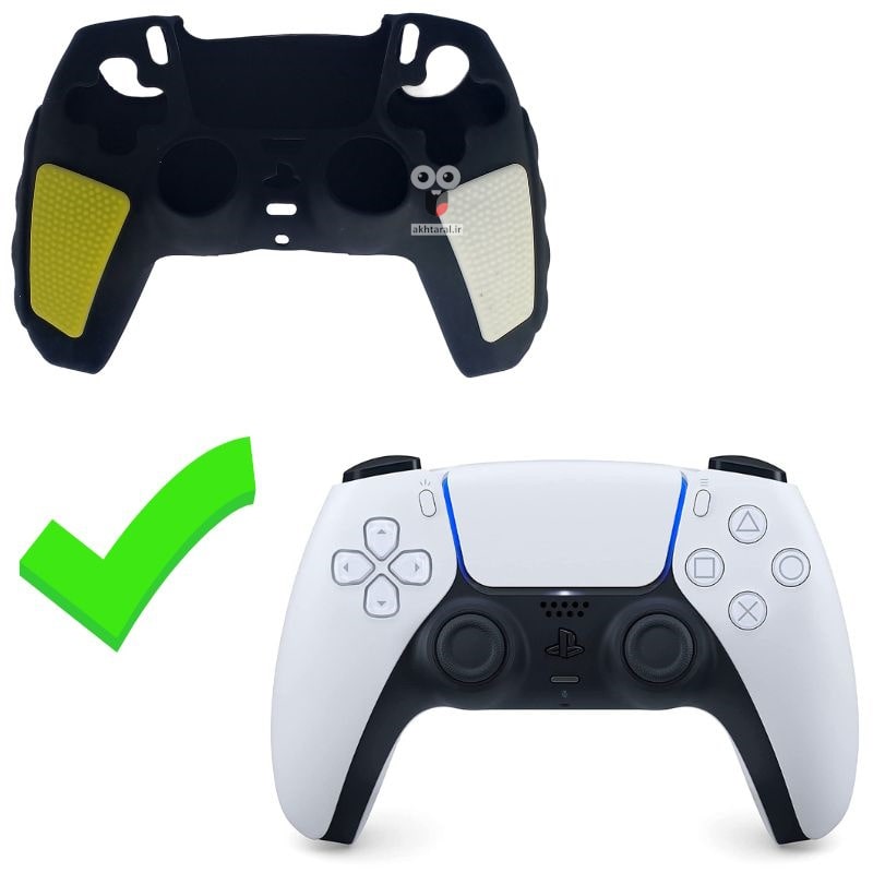 روکش محافظ دسته PS5 مدل ضخیم کد 2