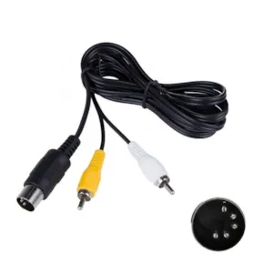 کابل تصویر سگا بزرگ مدل 5 پین طول 140 سانتی متر کابل تصویر سگا بزرگ مدل 5 پین طول 140 سانتی متر