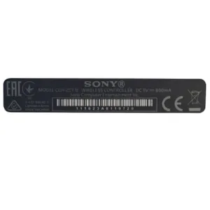 برچسب بارکد پشت دسته PS4 (پلی استیشن 4)