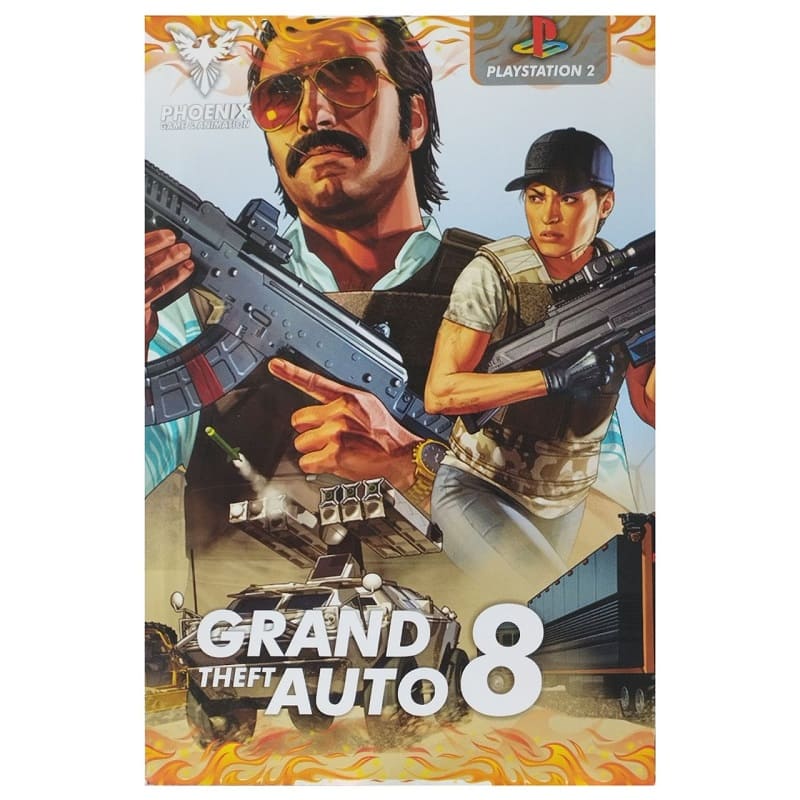 بازی Grand Theft Auto 8 PS2
