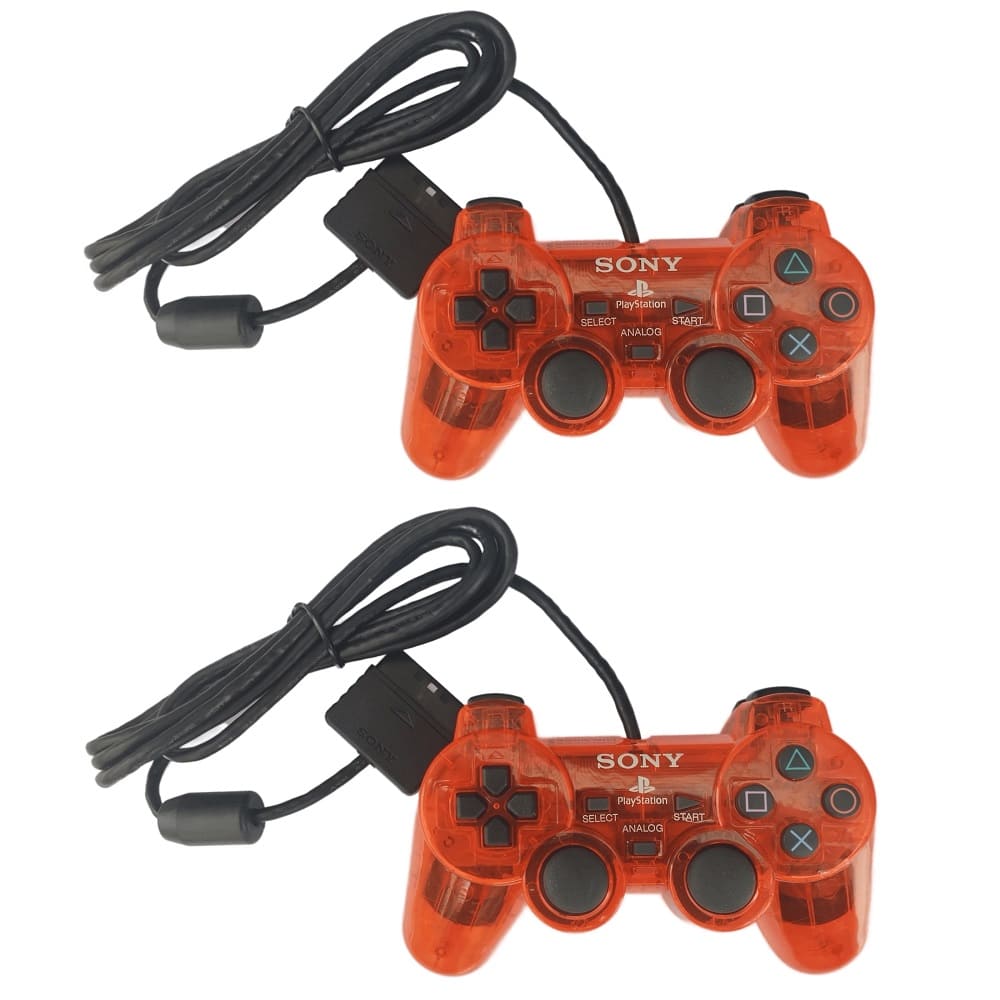 دسته ps2 قرمز بسته دو عددی