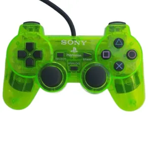 دسته PS1 و PS2 برند سونی طرح Green Glassy دسته PS1 و PS2 برند سونی طرح Green Glassy