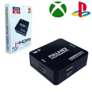 تبدیل HDMI به VGA کیفیت 4K مناسب PS5,PS4,XBOX تبدیل HDMI به VGA کیفیت 4K مناسب PS5,PS4,XBOX