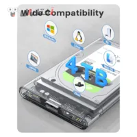 قاب هارد USB 3.0 شفاف اکسترنال مدل 2139U3 قاب هارد USB 3.0 شفاف اکسترنال مدل 2139U3