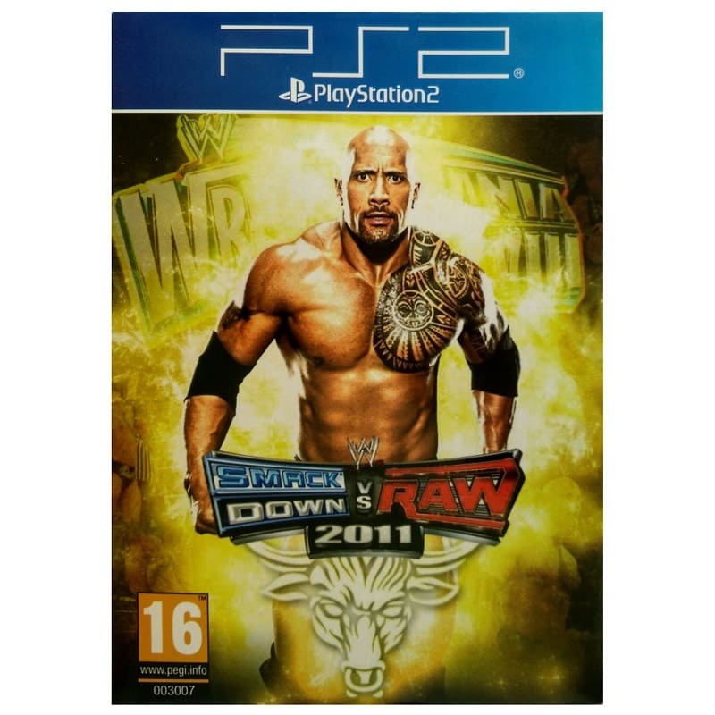 بازی کشتی کج حرفه ای 2011 برای ps2