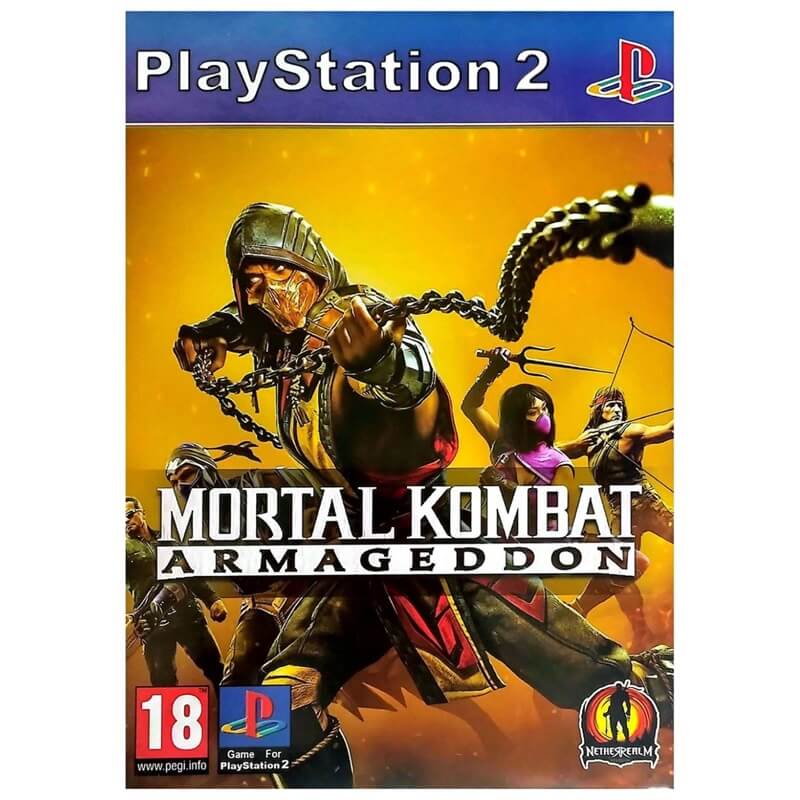 بازی Mortal Kombat Armageddon برای PS2 پک بلند کد 2