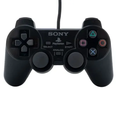 دسته PS2 (پلی استیشن 2) درجه 1 سیم ابریشمی