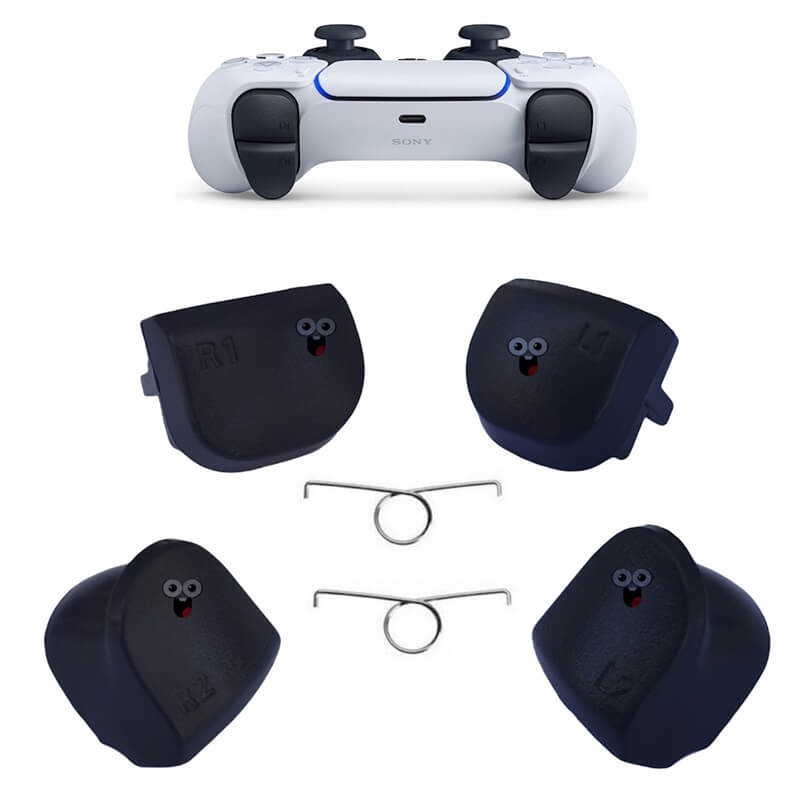 دکمه های قسمت جلوی دسته ps5 ورژن BDM-010 با فنر