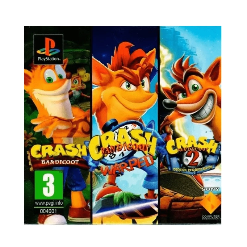 بازی کراش 3 لبه برای پلی استیشن 1