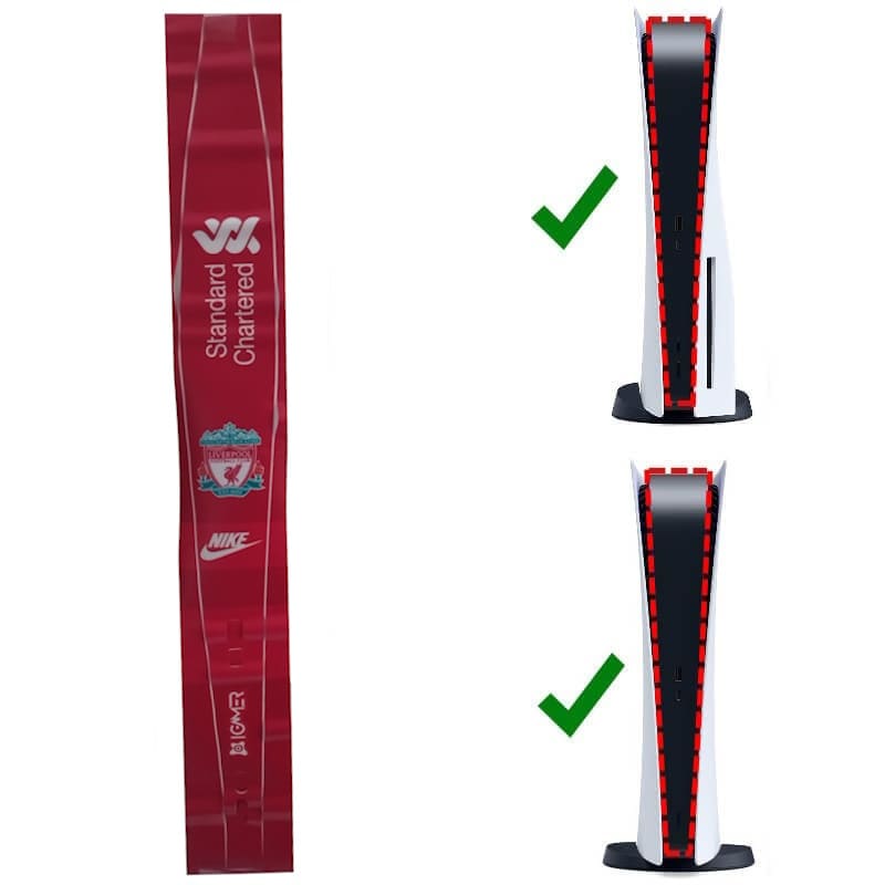 برچسب محافظ طرح لیورپول مخصوص PS5	