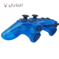 دسته بازی پلی استیشن 2 شیشه ای آبی دسته بازی پلی استیشن 2 شیشه ای آبی