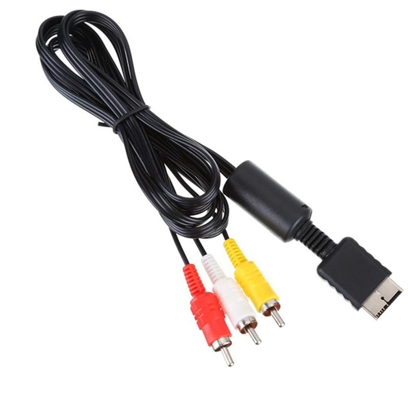 کابل تصویر PS1 (سه فیش) برند سونی پلی استیشن طول 180 سانتی متر