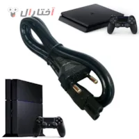 کابل برق پلی استیشن 4 فت و اسلیم کابل برق پلی استیشن 4 فت و اسلیم