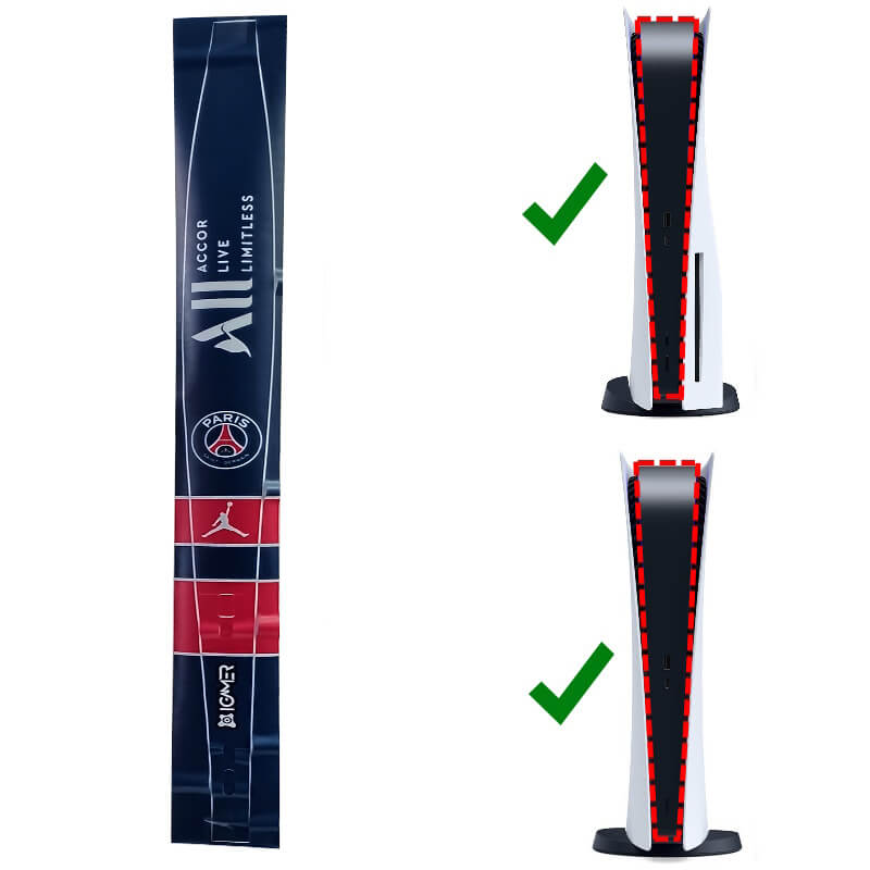 محافظت کننده از پنل جلویی پی اس فایو طرح تیم پاریس اس جی